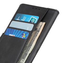 Étui portefeuille en cuir de vachette pour Samsung Galaxy S25 FE 
