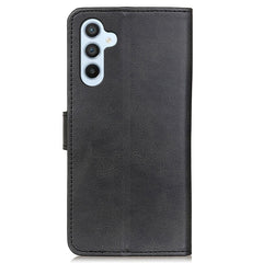 Étui portefeuille en cuir de vachette pour Samsung Galaxy S25 FE 