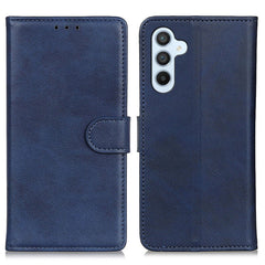 Étui portefeuille en cuir de vachette pour Samsung Galaxy S25 FE 