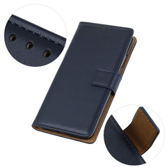 Étui à rabat en cuir PU avec emplacements pour cartes et support pour Samsung Galaxy S25 FE 