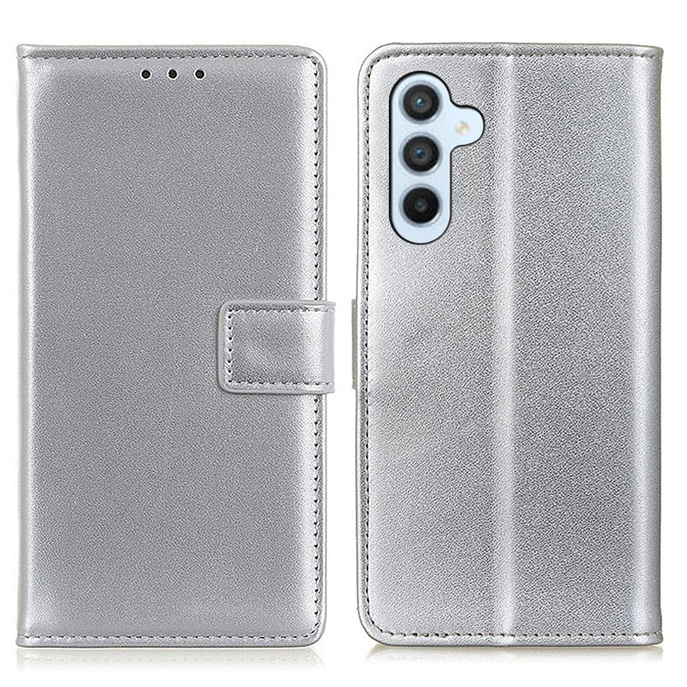 Étui à rabat en cuir PU avec emplacements pour cartes et support pour Samsung Galaxy S25 FE 