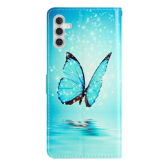 Étui portefeuille en cuir PU avec motif imprimé et sangle pour Samsung Galaxy S25 FE 
