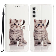 Étui portefeuille en cuir PU avec motif imprimé et sangle pour Samsung Galaxy S25 FE 