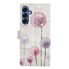 For Samsung Galaxy S25 FE Case Pattern Printing Wallet Stand Flip Leather Phone Cover with Strap