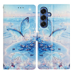 For Samsung Galaxy S25 FE Case Pattern Printing Wallet Stand Flip Leather Phone Cover with Strap