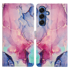 For Samsung Galaxy S25 FE Case Pattern Printing Wallet Stand Flip Leather Phone Cover with Strap