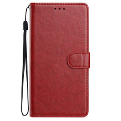 Für Samsung Galaxy S25 FE Ledertasche Brieftasche Stand Telefonabdeckung mit praktischem Gurt 