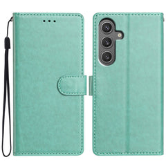 Für Samsung Galaxy S25 FE Ledertasche Brieftasche Stand Telefonabdeckung mit praktischem Gurt 