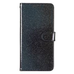 For Samsung Galaxy S25 FE Wallet Case Glitter Anti-Scratch Leather Stand Phone Cover with Strap