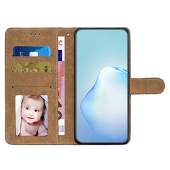 Étui portefeuille à rabat en cuir imprimé pour Samsung Galaxy S25 FE 