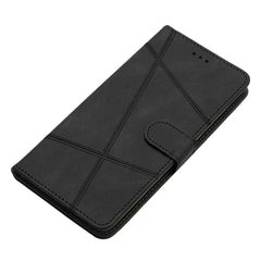 Étui portefeuille à rabat en cuir imprimé pour Samsung Galaxy S25 FE 