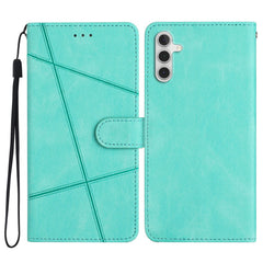Étui portefeuille à rabat en cuir imprimé pour Samsung Galaxy S25 FE 