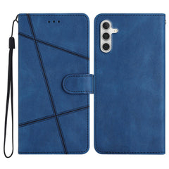 Étui portefeuille à rabat en cuir imprimé pour Samsung Galaxy S25 FE 