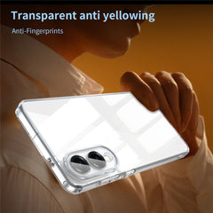 For Samsung Galaxy S25 Edge Case TPU + Acrylic Phone Back Cover Anti Yellowing