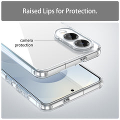 For Samsung Galaxy S25 Edge Case TPU + Acrylic Phone Back Cover Anti Yellowing