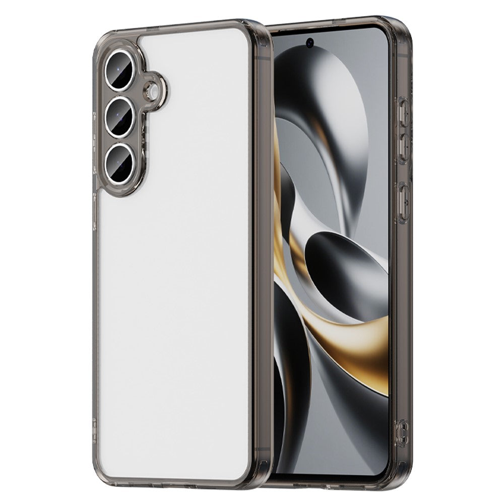 Coque arrière en TPU et acrylique pour Samsung Galaxy S25 FE, anti-jaunissement 