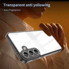 For Samsung Galaxy S25 FE Case TPU + Acrylic Phone Back Cover Anti Yellowing