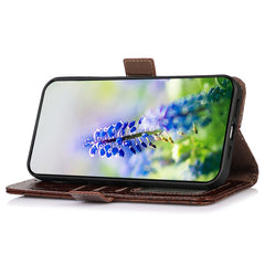 For Samsung Galaxy S25 FE Case RFID Blocking Wallet Crocodile Texture Genuine Cow Leather Phone Cover