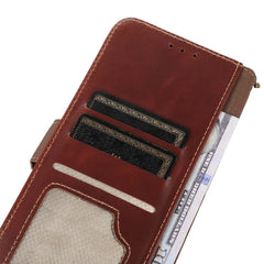 Für Samsung Galaxy S25 FE Hülle RFID-blockierendes Echtleder-Portemonnaie-Telefon-Cover 