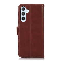 Für Samsung Galaxy S25 FE Hülle RFID-blockierendes Echtleder-Portemonnaie-Telefon-Cover 
