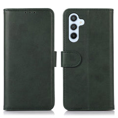 For Samsung Galaxy S25 FE Case Cowhide Texture Leather Wallet Phone Cover with Stand