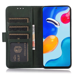 For Samsung Galaxy S25 FE Case Cowhide Texture Leather Wallet Phone Cover with Stand