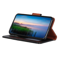 For Samsung Galaxy S25 FE Case Nappa Texture Split Leather Wallet Phone Cover
