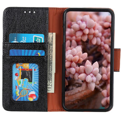 For Samsung Galaxy S25 FE Case Nappa Texture Split Leather Wallet Phone Cover