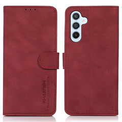 KHAZNEH Für Samsung Galaxy S25 FE Fall PU Leder Brieftasche Stand Telefon Abdeckung 
