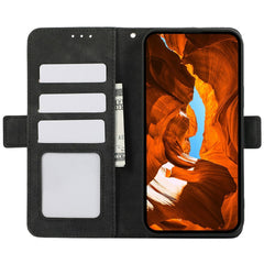ABEEL For Samsung Galaxy S25 FE Case PU Leather Folio Stand View RFID Blocking Phone Cover