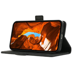 ABEEL For Samsung Galaxy S25 FE Case PU Leather Folio Stand View RFID Blocking Phone Cover