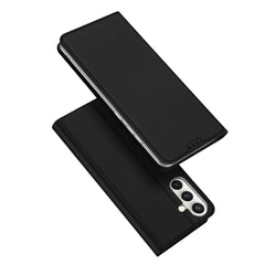 For Samsung Galaxy S25 FE Case DUX DUCIS Skin Pro Series Leather Cover Card Holder