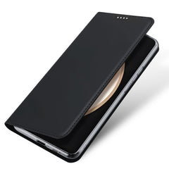 For Samsung Galaxy S25 FE Case DUX DUCIS Skin Pro Series Leather Cover Card Holder