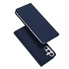 For Samsung Galaxy S25 FE Case DUX DUCIS Skin Pro Series Leather Cover Card Holder