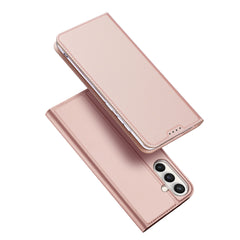 For Samsung Galaxy S25 FE Case DUX DUCIS Skin Pro Series Leather Cover Card Holder