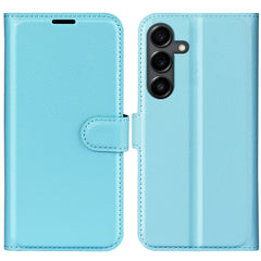Für Samsung Galaxy S25 FE Fall Litchi Textur Stoßfest Leder Brieftasche Telefon Abdeckung 