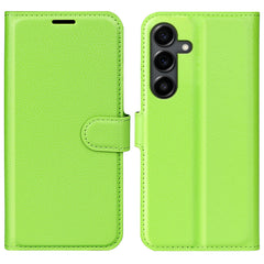 Für Samsung Galaxy S25 FE Fall Litchi Textur Stoßfest Leder Brieftasche Telefon Abdeckung 