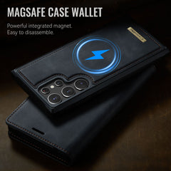 For Samsung Galaxy S22 Ultra 5G Case CASEME C49 Compatible with MagSafe RFID Blocking Detachable Wallet Leather Phone Cover