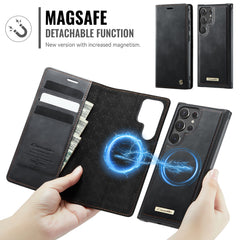 For Samsung Galaxy S22 Ultra 5G Case CASEME C49 Compatible with MagSafe RFID Blocking Detachable Wallet Leather Phone Cover