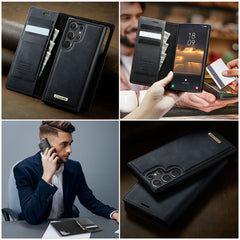 For Samsung Galaxy S23 Ultra Case CASEME C49 Compatible with MagSafe RFID Blocking Detachable Wallet Leather Phone Cover
