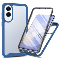 Coque transparente pour Samsung Galaxy S25 Edge, coque arrière en PC + TPU avec film PET 
