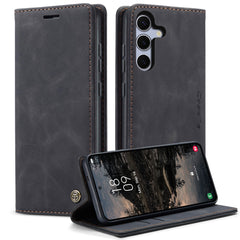 For Samsung Galaxy S25 FE Wallet Case CASEME 013 Series PU Leather Phone Cover Stand