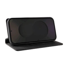 Étui portefeuille en cuir pour Samsung Galaxy S25 FE YIKATU YK-004, toucher peau 
