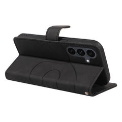 Étui portefeuille en cuir avec support pour Samsung Galaxy S25 FE, design incurvé 