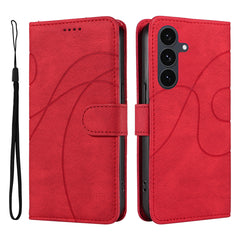 Étui portefeuille en cuir avec support pour Samsung Galaxy S25 FE, design incurvé 