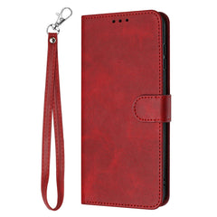 Étui portefeuille à rabat en cuir PU avec dragonne pour Samsung Galaxy S25 FE 