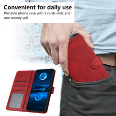 Étui portefeuille à rabat en cuir PU avec dragonne pour Samsung Galaxy S25 FE 