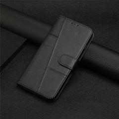 Étui portefeuille pliable en cuir avec rabat et sangle pour Samsung Galaxy S25 FE 