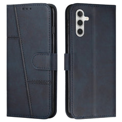 Étui portefeuille pliable en cuir avec rabat et sangle pour Samsung Galaxy S25 FE 