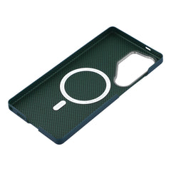 X-LEVEL For Samsung Galaxy S25 Ultra Case Compatible with MagSafe Carbon Nanofiber + Metal Lens Frame Phone Cover